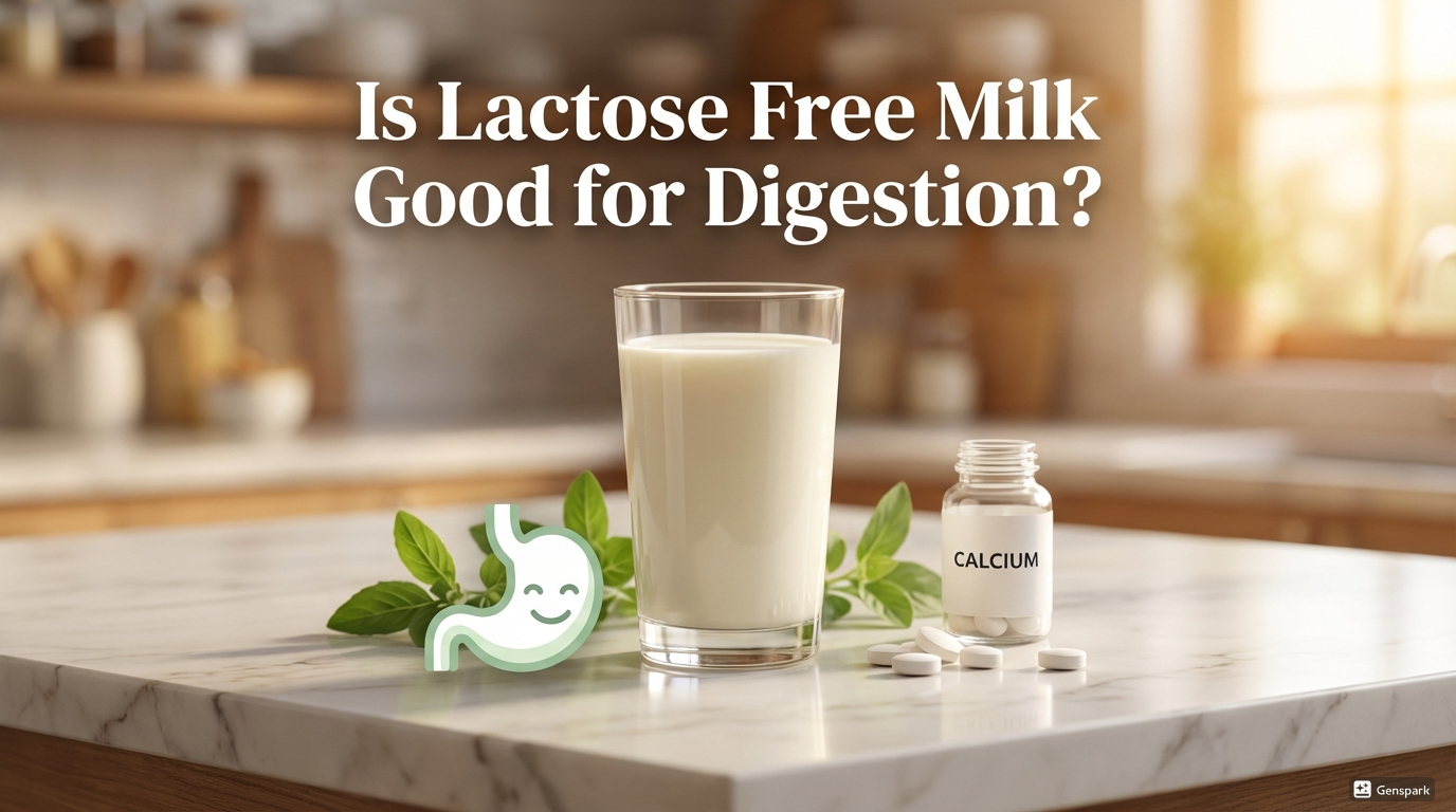 Is Lactose Free Milk Good for Digestion
